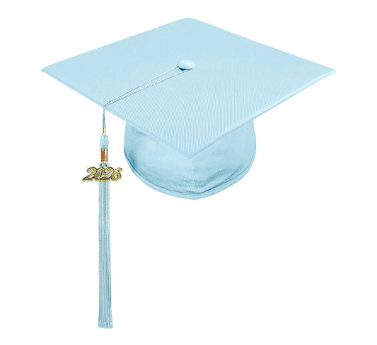 Child Light Blue Cap & Tassel - Preschool & Kindergarten Graduation