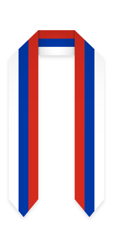 Russia Graduation Stole -  Russian Flag Sash