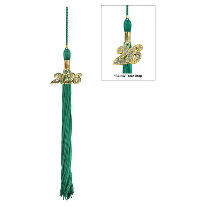 Child Emerald Graduation Cap & Gown - Preschool & Kindergarten