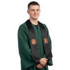 U.S. Marine Corps graduation stole for military veterans.