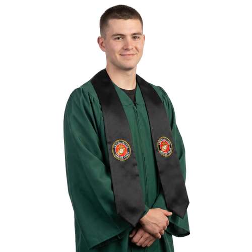 U.S. Marine Corps Graduation Stole - Veteran & Military Stoles