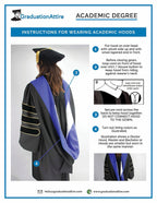 Classic Masters Graduation Cap, Gown, Tassel & Hood Package - Faculty Regalia
