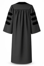 Classic Doctoral Graduation Cap & Gown - Academic Regalia
