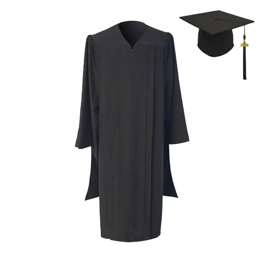 Classic Masters Graduation Cap and Gown - Academic Regalia