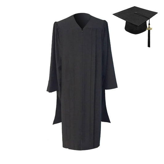 Classic Masters Graduation Cap, Gown, Tassel & Hood Package - Faculty Regalia