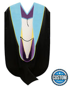 Deluxe Doctoral Graduation Custom Hood - Academic Regalia