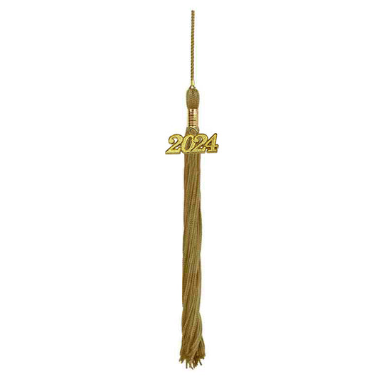 Antique Gold Graduation Tassel - College & High School Tassels