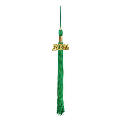 Eco-Friendly Emerald Green High School Cap & Tassel - Graduation Caps