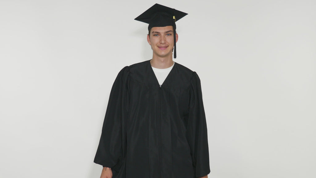 Classic Masters Graduation Cap and Gown - Academic Regalia