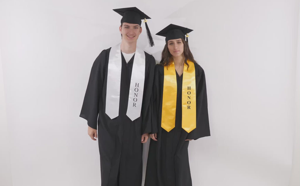 Gold Honors Stole for Graduation
