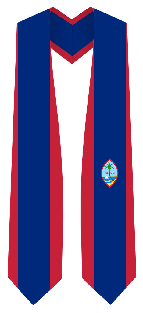 Guam Graduation Stole - Guam Flag Sash