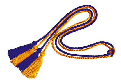 12 Pieces Gold Honor Cord Graduation Tassel Honor Cord for Grad Days and  Student (Blue and Gold) 12 Blue and Gold