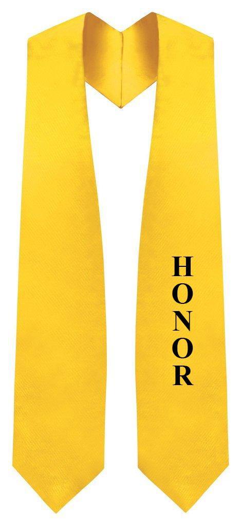 Gold Honors Stole for Graduation - Graduation Attire