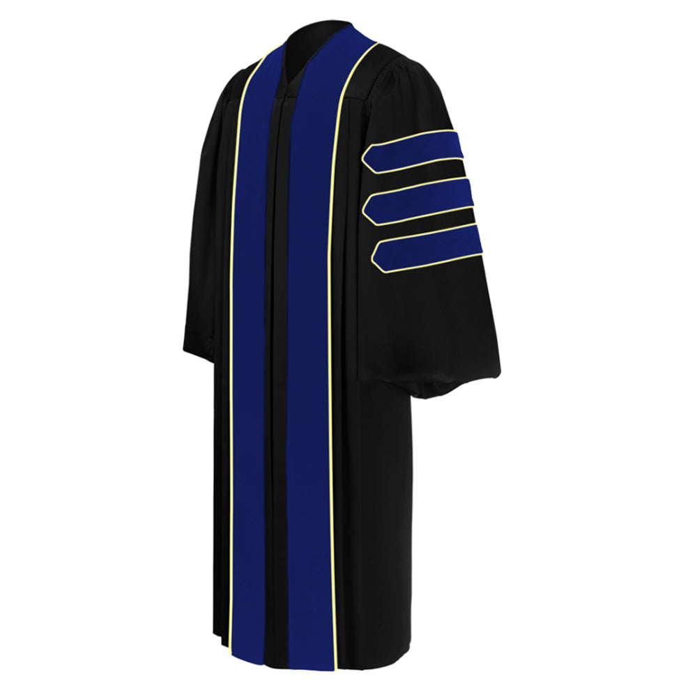 PhD Blue Doctoral Gown