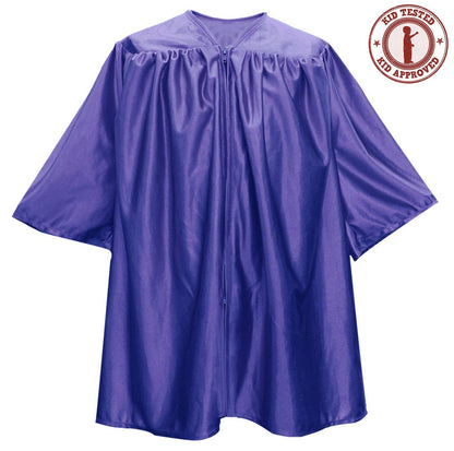 Child Purple Graduation Gown - Preschool & Kindergarten Gowns - Graduation Attire