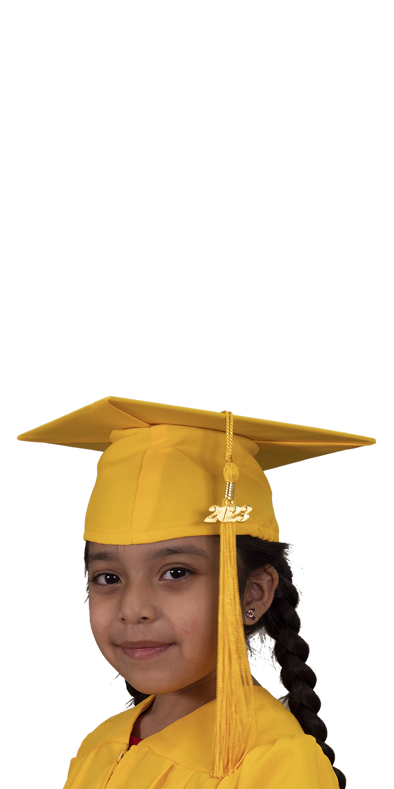 Yellow Graduation Gown for Kids