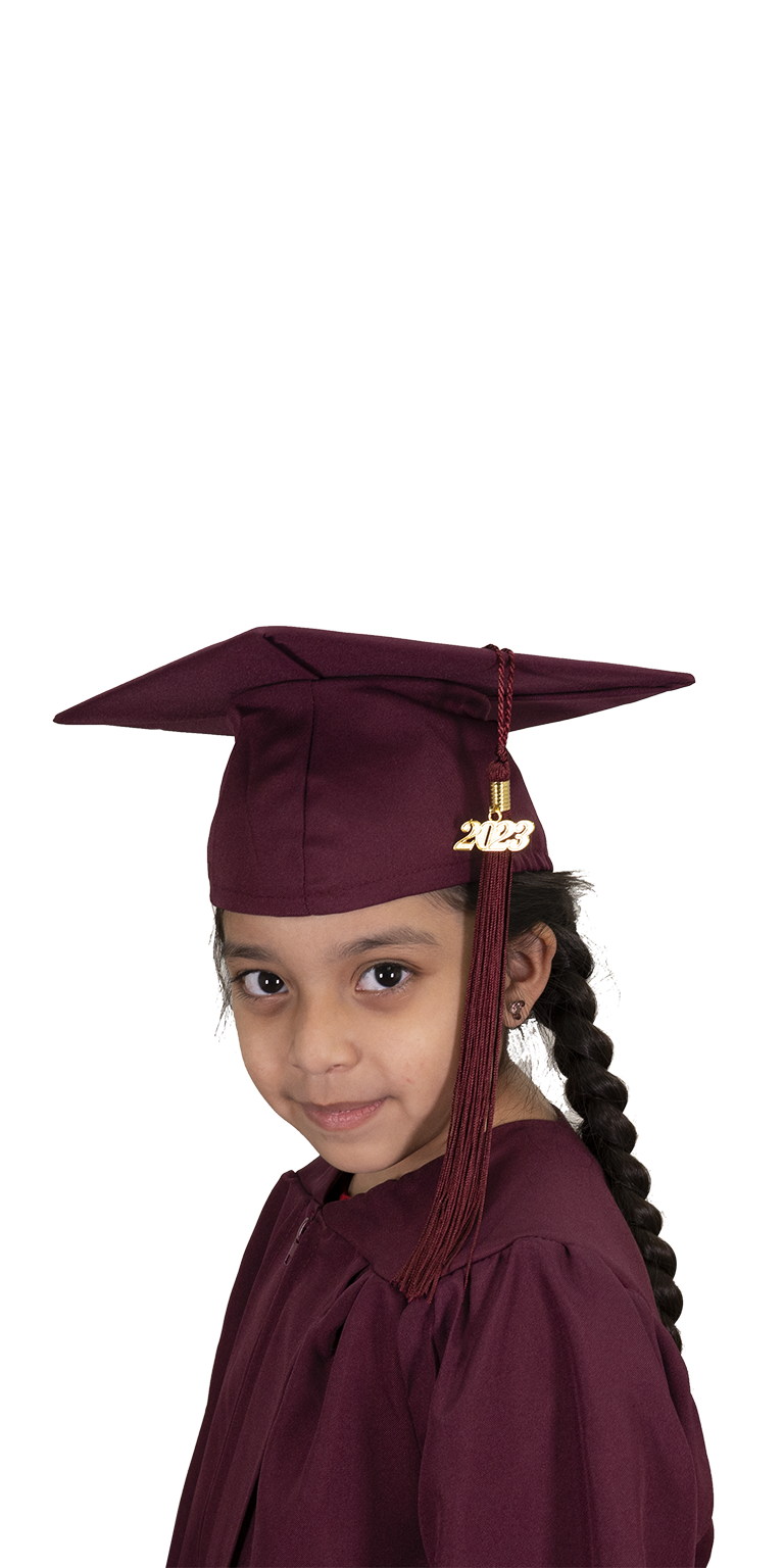Satin Kids Graduation Gown With Cap ( Yellow Color Shiny Finish), Size:  Kindergarten at Rs 240/piece in New Delhi
