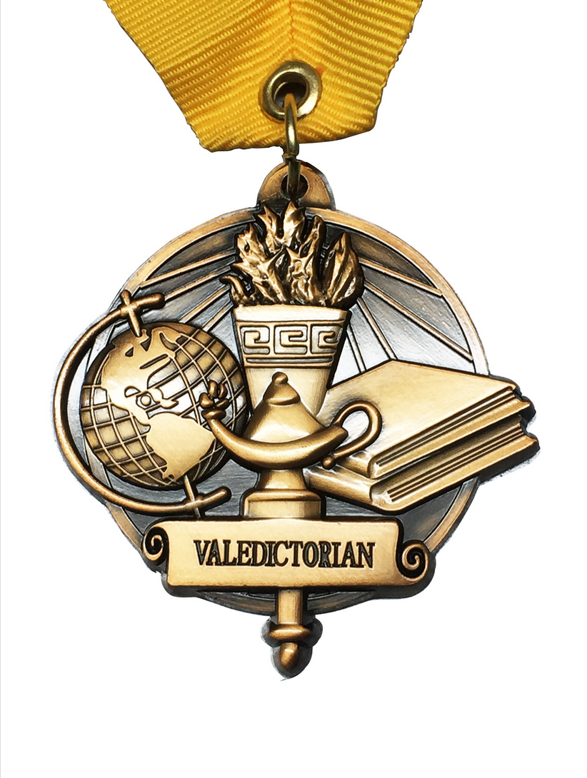 Valedictorian Graduation Medal