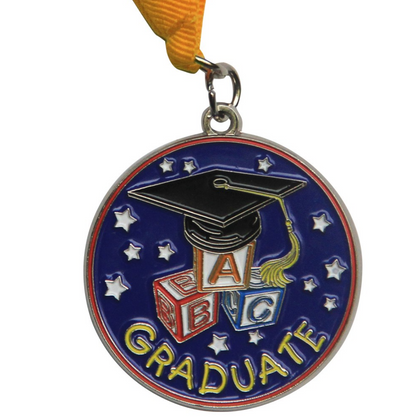 Childs Graduation Medal - Preschool & Kindergarten - Graduation Attire
