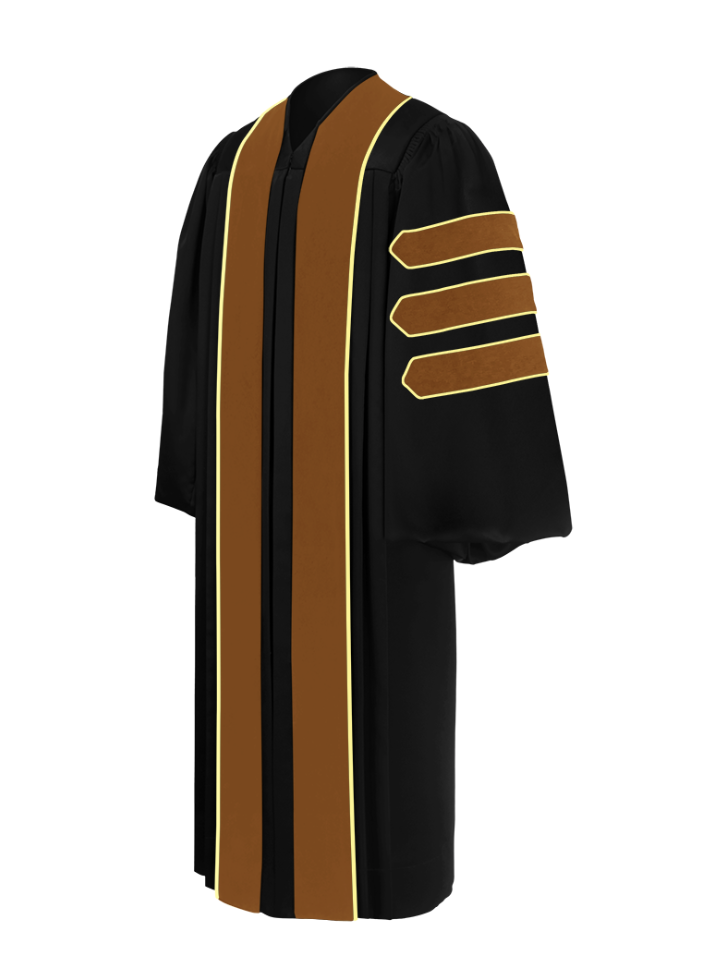 Doctor of Economics Doctoral Gown - Academic Regalia - Graduation Cap and Gown