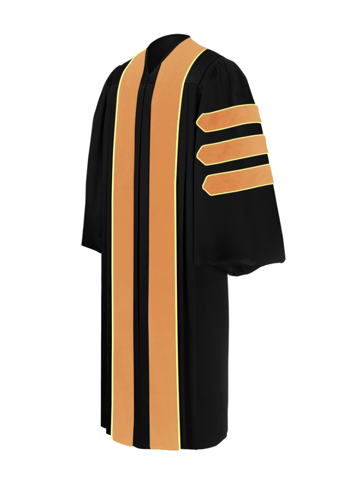 green emerald velvet dress Doctor of Nursing Doctoral Gown
