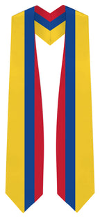 Colombia Graduation Stole -  Colombia Flag Sash