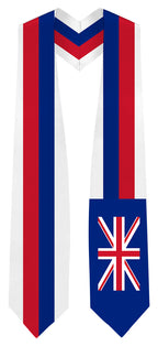 Hawaii Graduation Stole -  Hawaii Flag Sash