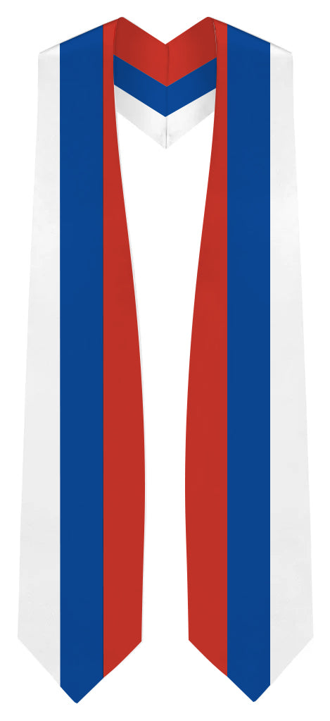 Russia Graduation Stole -  Russian Flag Sash
