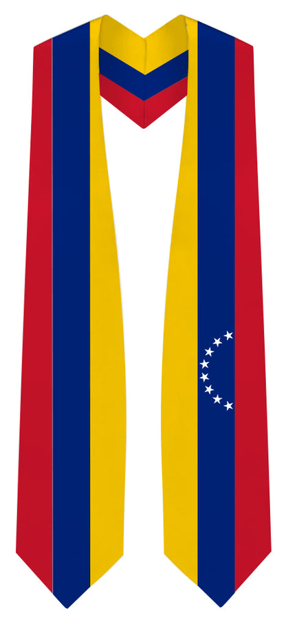 Venezuela Graduation Stole -  Venezuela Flag Sash