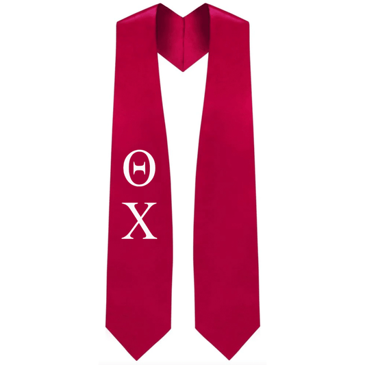 Theta Chi Greek Lettered Stole