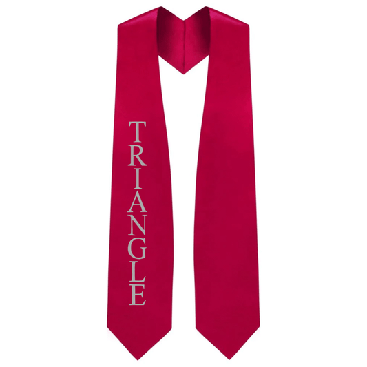 Triangle Greek Lettered Stole