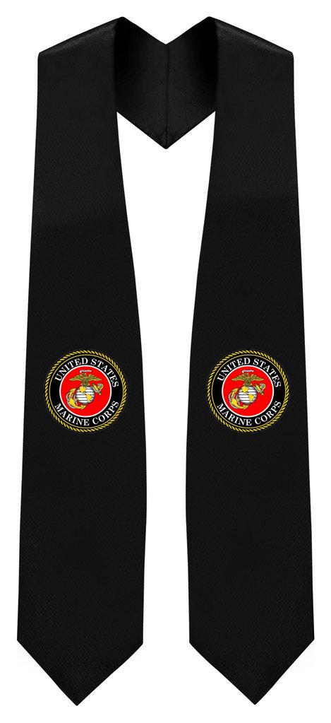 U.S. Marine Corps Graduation Stole - Veteran & Military Stoles