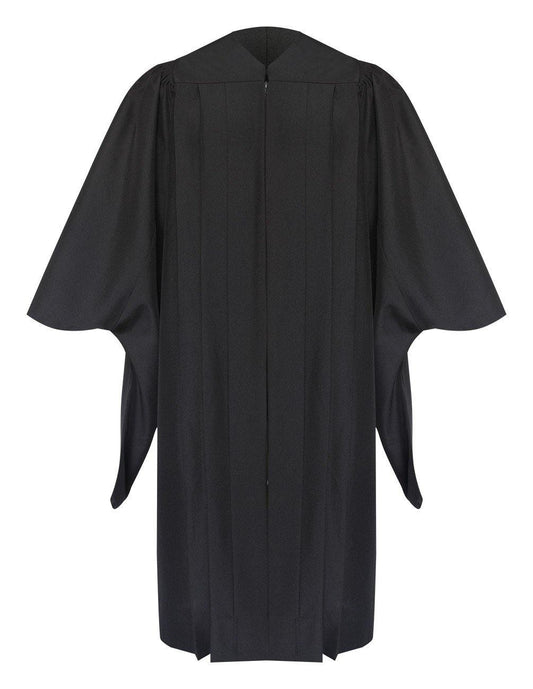 Deluxe Masters Graduation Gown - Academic Regalia - Graduation Cap and Gown