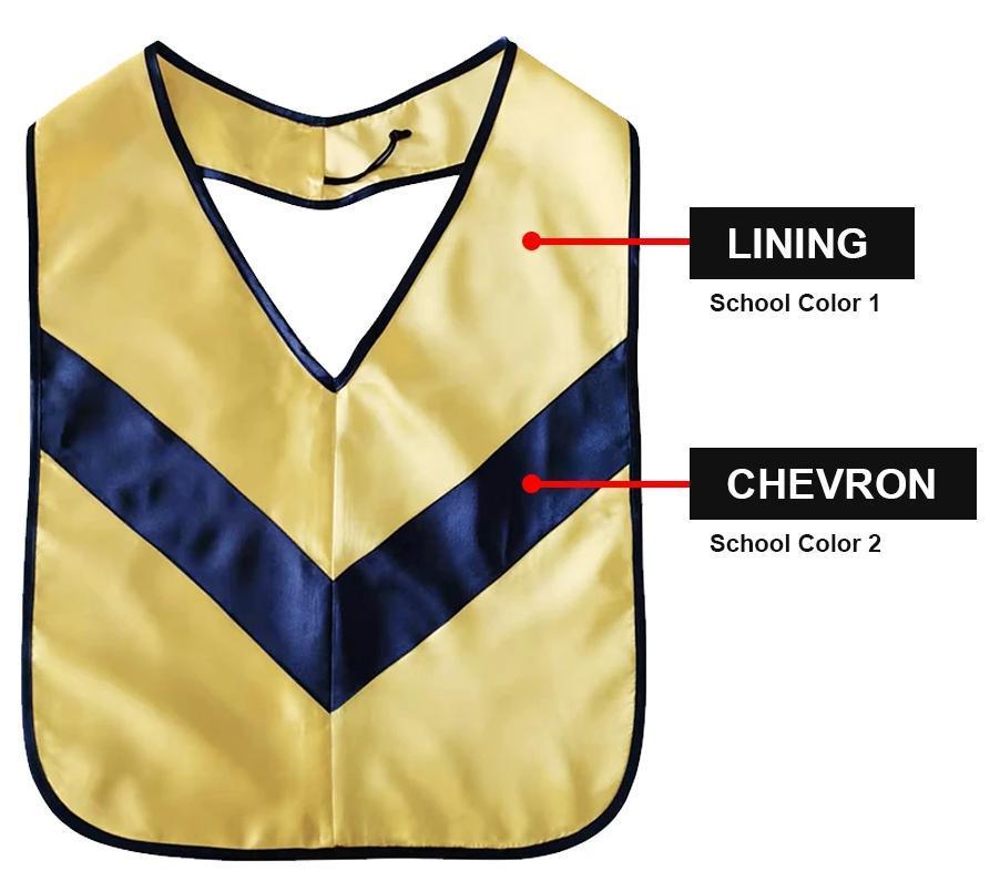 Matte Black Associates Cap, Gown, Tassel & Hood Package