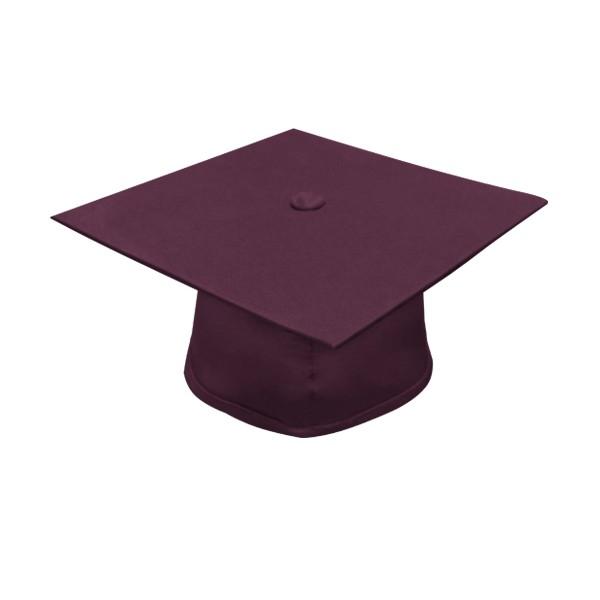 Matte Maroon Bachelors Cap & Gown - College & University - Graduation Cap and Gown