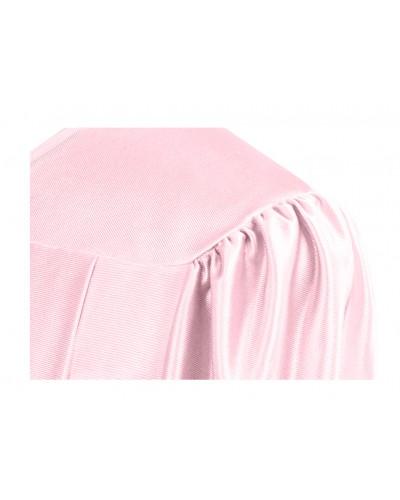 Shiny Pink Bachelors Graduation Gown - College & University - Graduation Cap and Gown