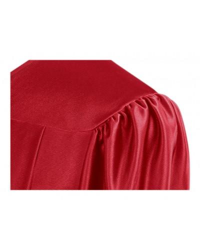 Shiny Red Bachelors Graduation Gown - College & University Shiny Red Bachelors Graduation Gown - College & University