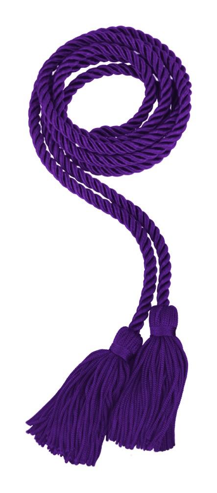 Purple Graduation Honor Cord - High School Honor Cords - Graduation Cap and Gown