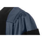 Deluxe Navy Blue Doctoral Gown - Graduation Attire