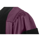 Deluxe Maroon Doctoral Gown - Graduation Attire