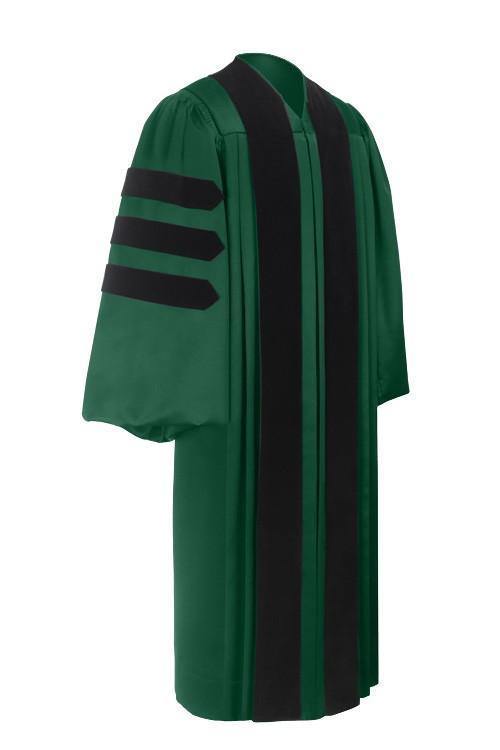 Deluxe Hunter Doctoral Gown - Graduation Attire