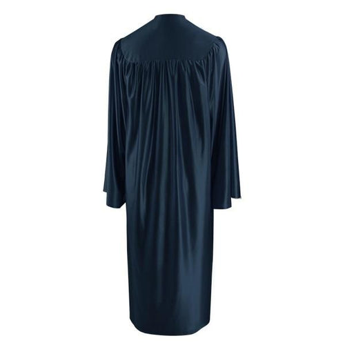 navy blue graduation dress Satin Off Shoulder Short Dress, Blue Satin Prom D Formaldressy Taffeta 3 Dark Navy Blue V Neck