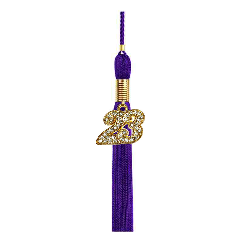 Shiny Adult Graduation Cap with Tassel-12 Colors Available