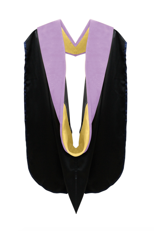 Doctor of Dentistry Hood - Black & Golden Yellow