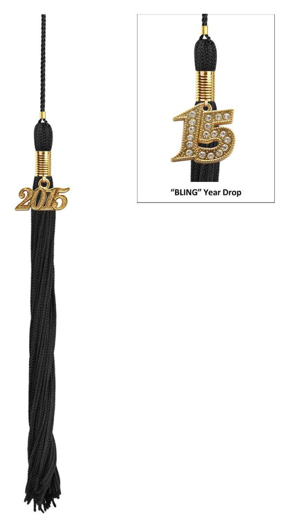 Child Shiny Black Cap & Gown - Preschool & Kindergarten Cap & Gown